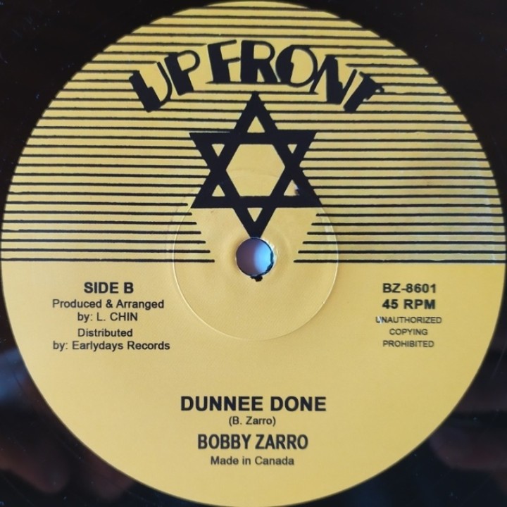 Bobby Zarro - Aids / Dunnee Done 12"