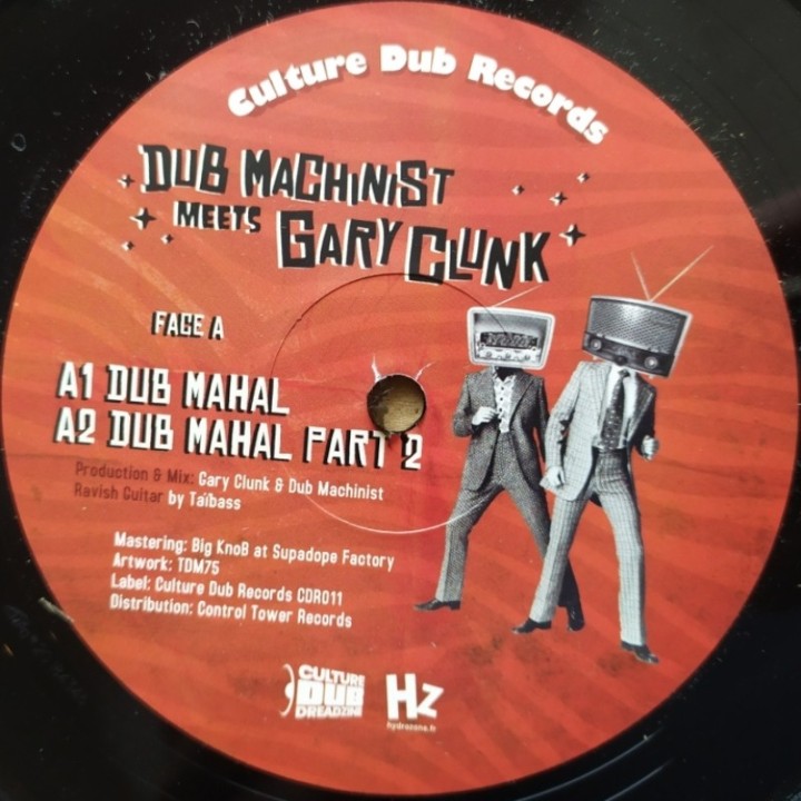Dub Machinist meets Gary Clunk - Dub Mahal 12"