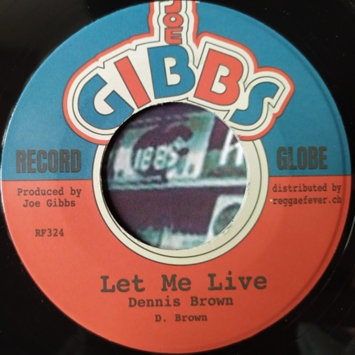 Dennis Brown - Let Me Live 7"