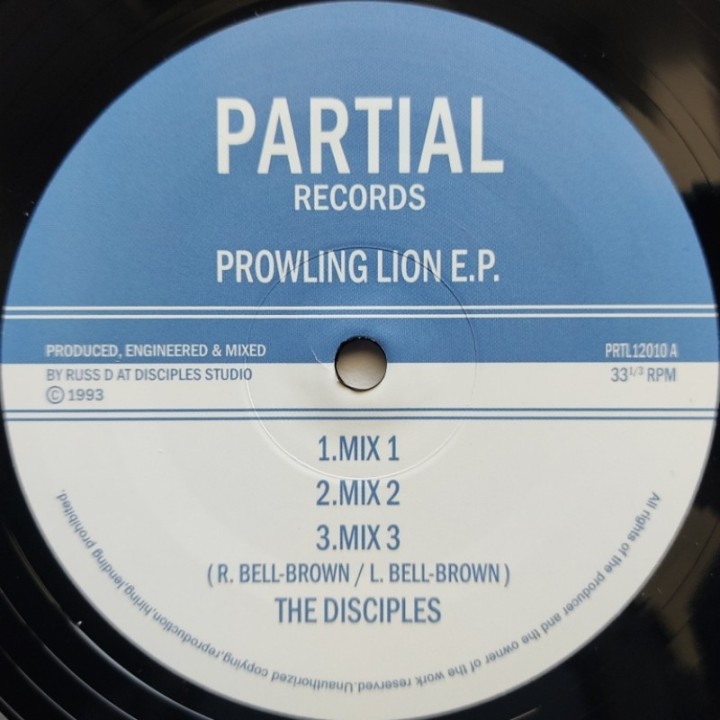 The Disciples - Prowling Lion EP