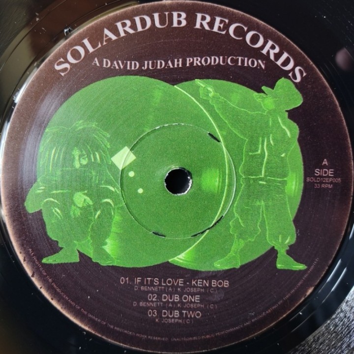 Ken Bob - If It's Love / Martin Melody - Seek Yah Kingdom 12"