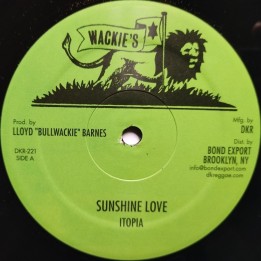 Itopia - Sunshine Love / Keep a Rocking / Get Over 12"
