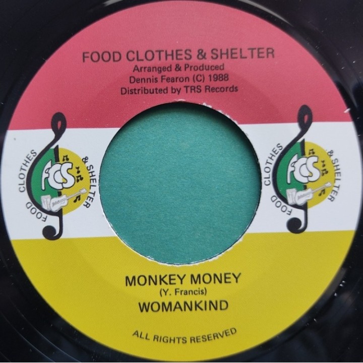 Womankind ‎– Monkey Money 7"