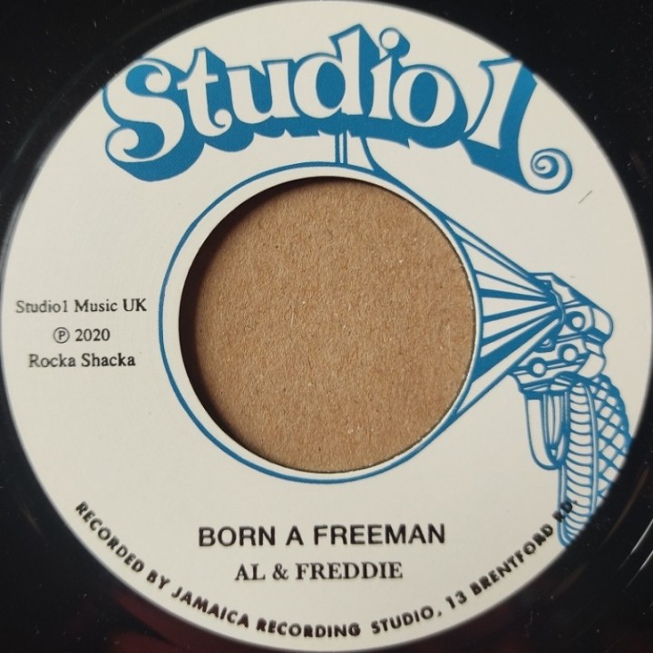 Al & Freddie - Born A Freeman 7"