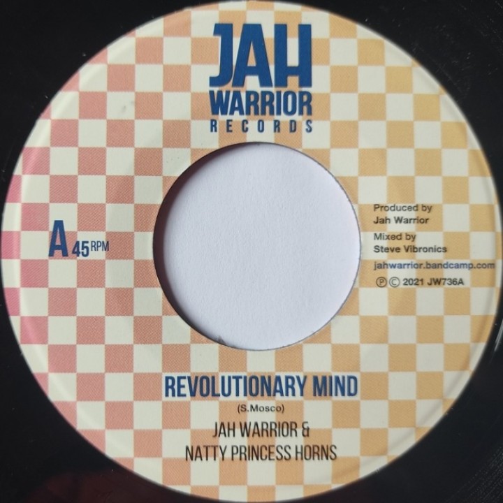 Jah Warrior & Natty Princess Horns ‎– Revolutionary Mind 7"