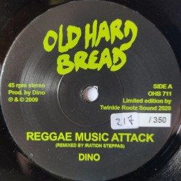 Dino - Reggae Music Attack (RMX by Iration Steppas) 7"