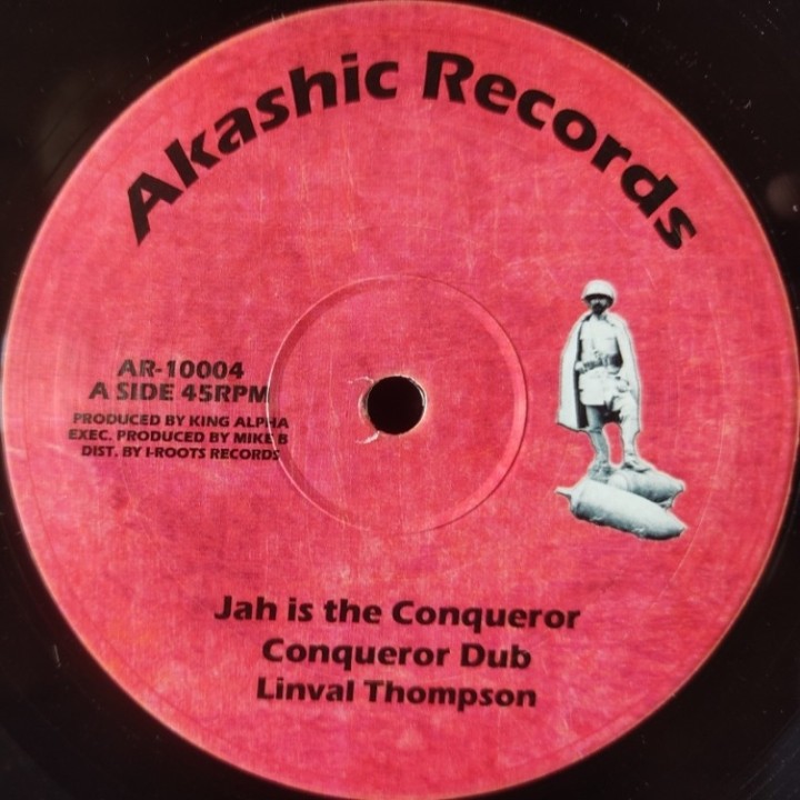 Linval Thompson - Jah Is The Conqueror 10"