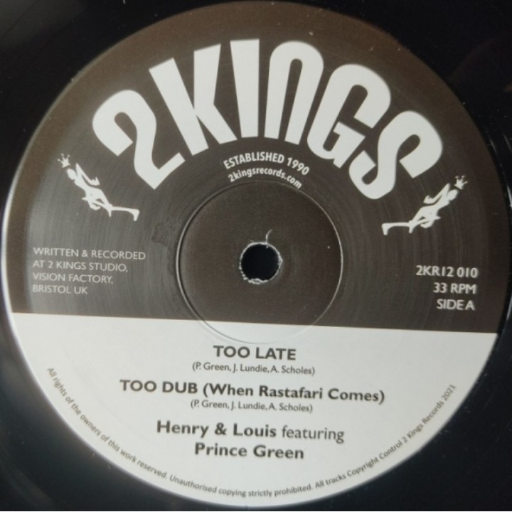 Henry & Louis Ft. Prince Green - Too Late 12"