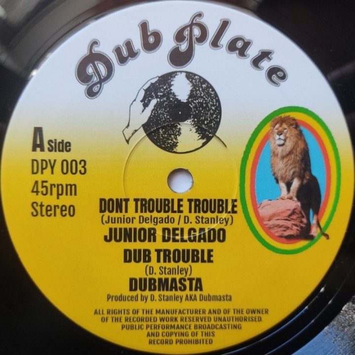 Junior Delgado - Don't Trouble Trouble 12"