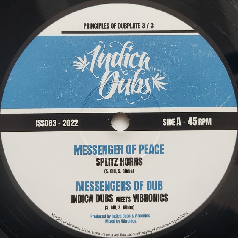 Splitz Hornz - Messenger Of Peace 10"