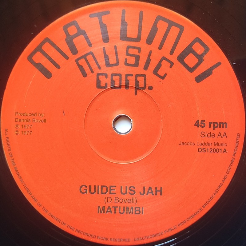 Matumbi - Guide Us Jah 12"