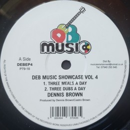 Dennis Brown - Three Meals A Day 12"