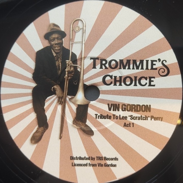 Vin Gordon - Tribute To Lee "Scratch" Perry 7"