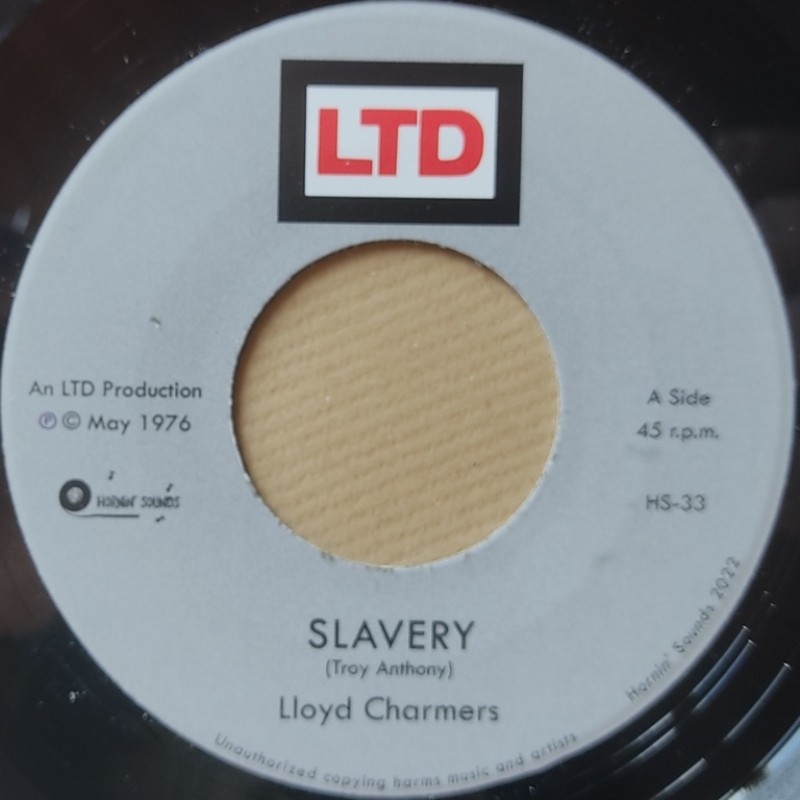Lloyd Charmers - Slavery 7"