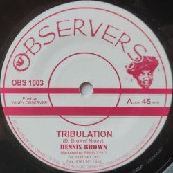 Dennis Brown - Tribulation 7"