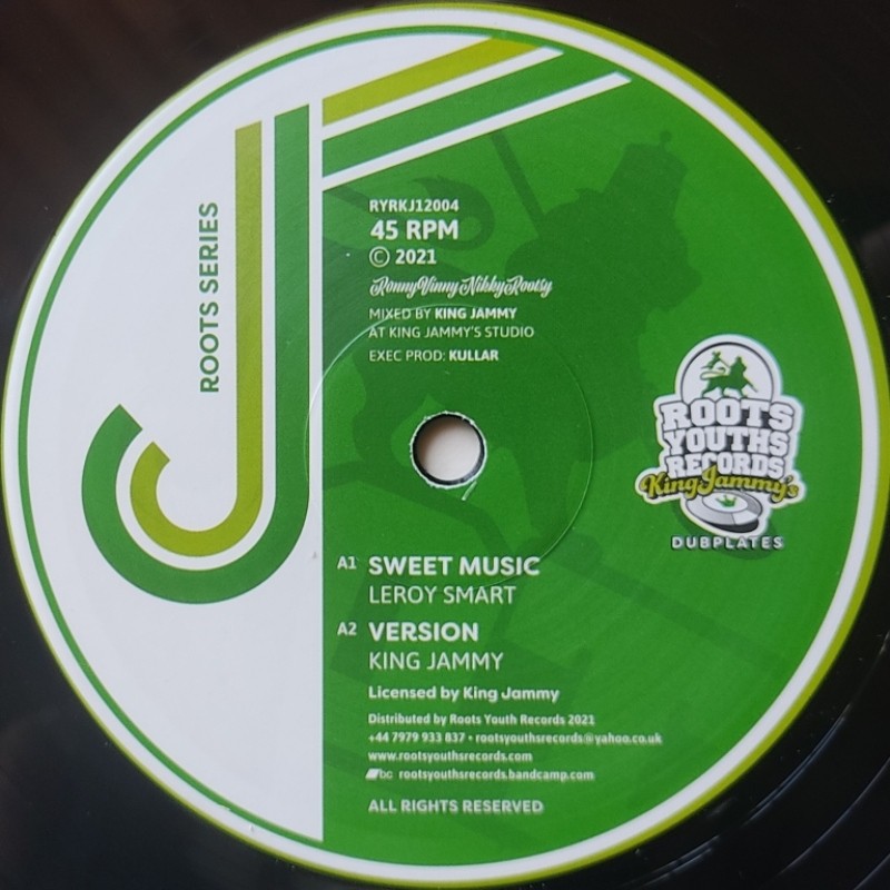 Leroy Smart - Sweet Music  / Gregory Isaacs - It Go So 12"