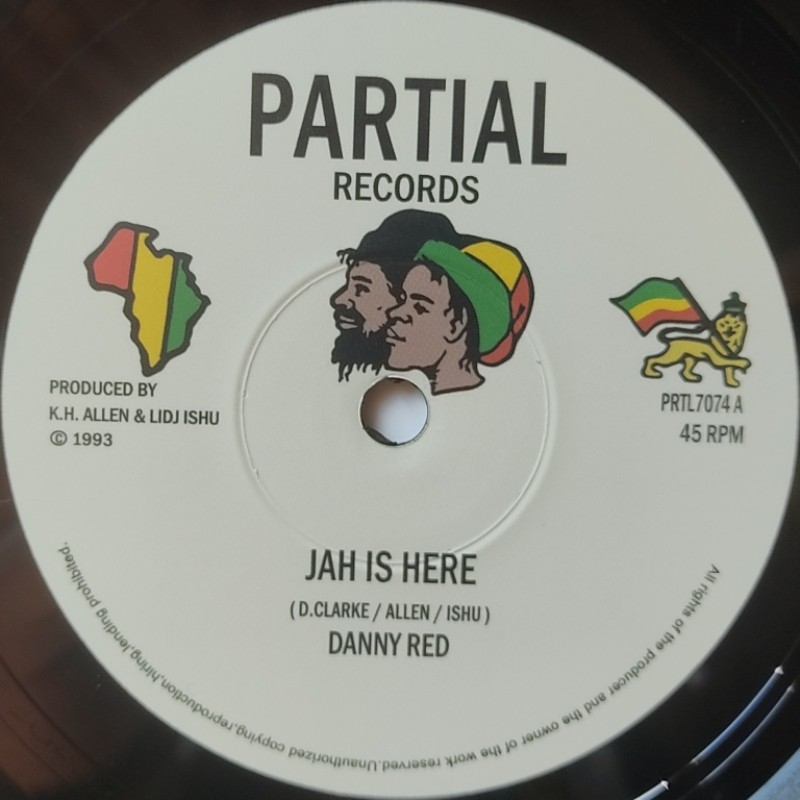 Danny Red - Jah Is Here 7"
