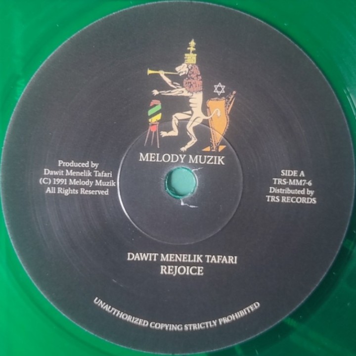 Dawit Menelik Tafari - Rejoice 7"