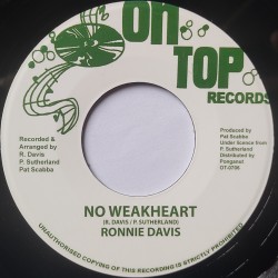 Ronnie Davis - No Weakheart 7"