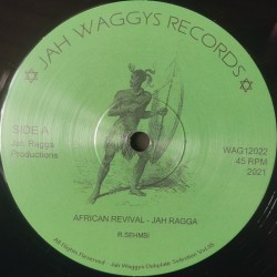 Jah Ragga - African Revival / Higher Meditation - Never Give Up 12"