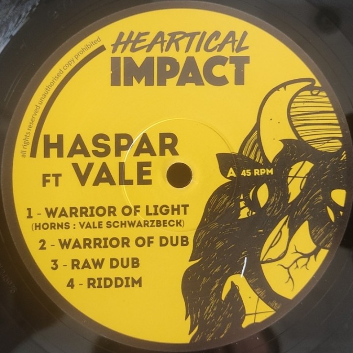 Haspar ft. Vale - Warrior Of Light 12"