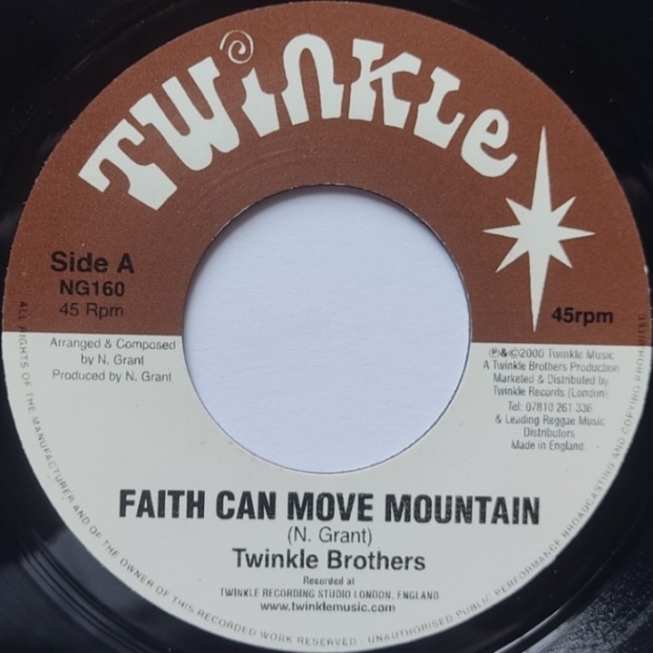 Twinkle Brothers - Faith can Move Mountains 7''