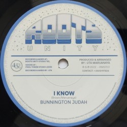 Bunnington Judah - I Know 7"