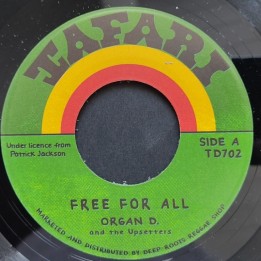 Organ D - Free For All 7"