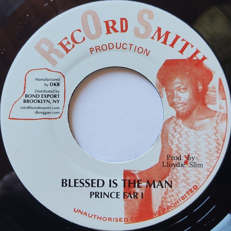 Prince Far I - Blessed Is The Man 7"