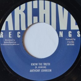 Anthony Johnson - Know The Truth 7''