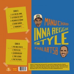 back Manu Chao & Chalart 58 - Inna Reggae Style LP