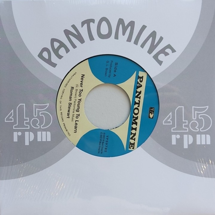 Roman Stewart - Never Too Young To Learn 7"
