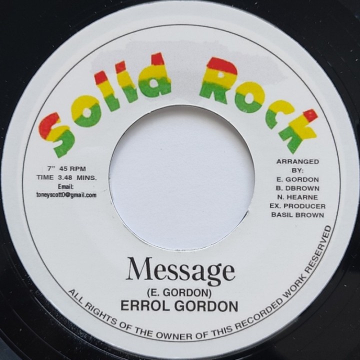 Errol Gordon - Message 7"