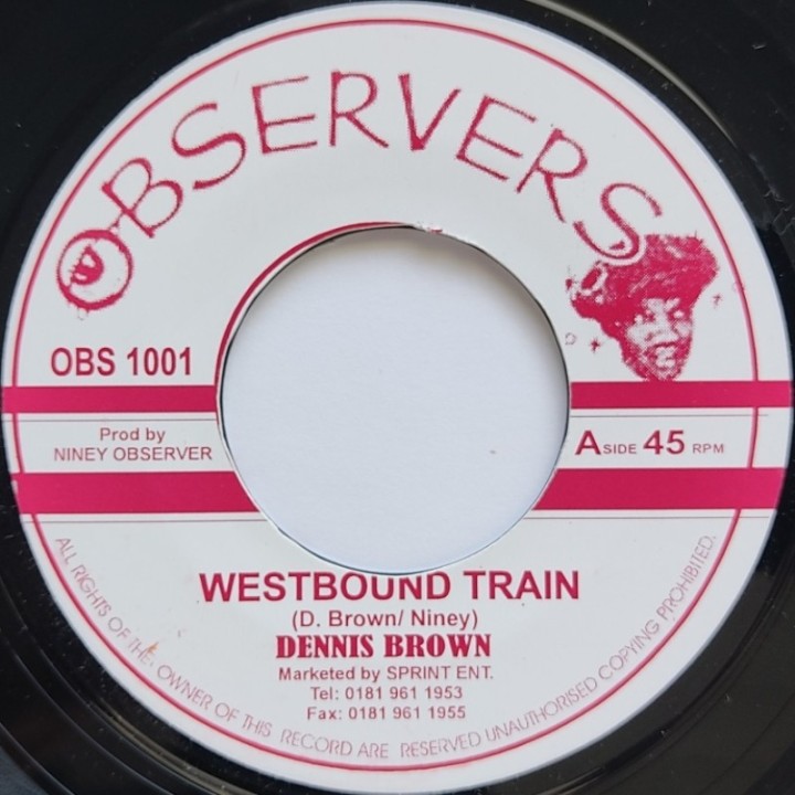 Dennis Brown - Westbound Train 7"