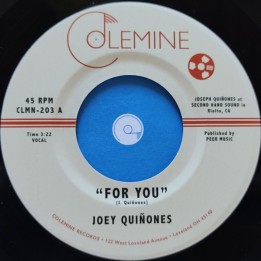 Joey Quiñones - For You 7"