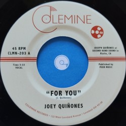Joey Quiñones - For You 7"