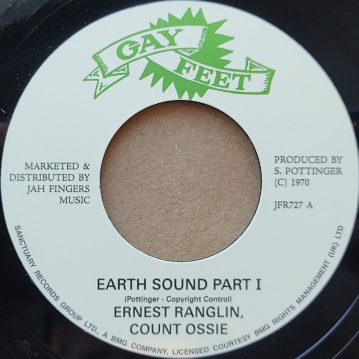 Ernest Ranglin & Count Ossie - Earth Sound 7"