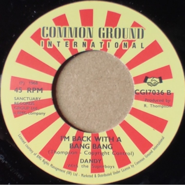 Dandy And The Superboys – Jungle Walk 7"