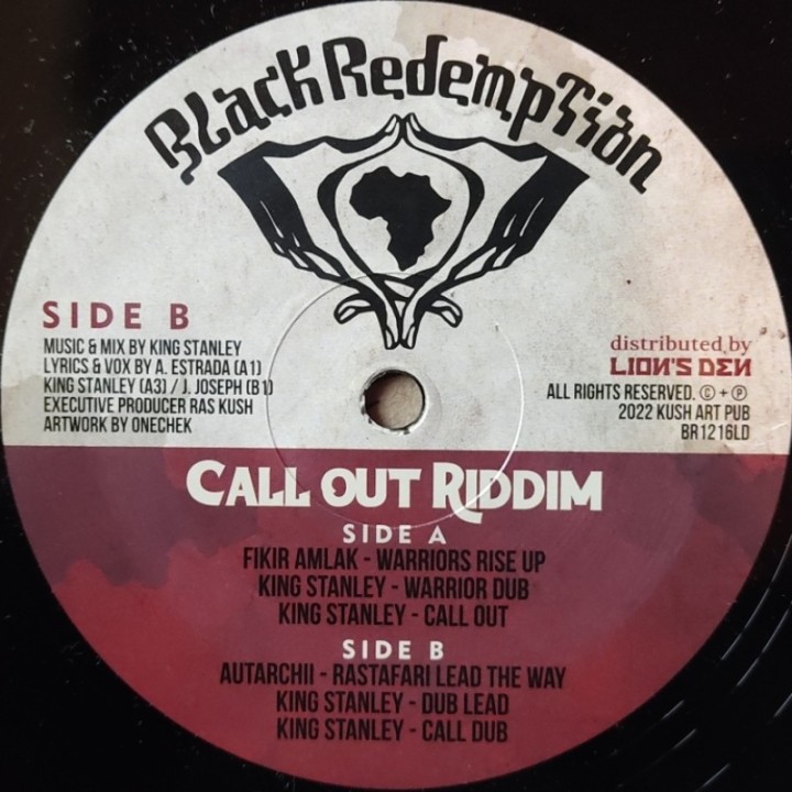 Fikir Amlak - Warriors Rise Up / Autarchii - Rastafari Lead The Way 12"