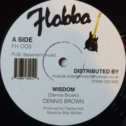 Dennis Brown – Wisdom 12"