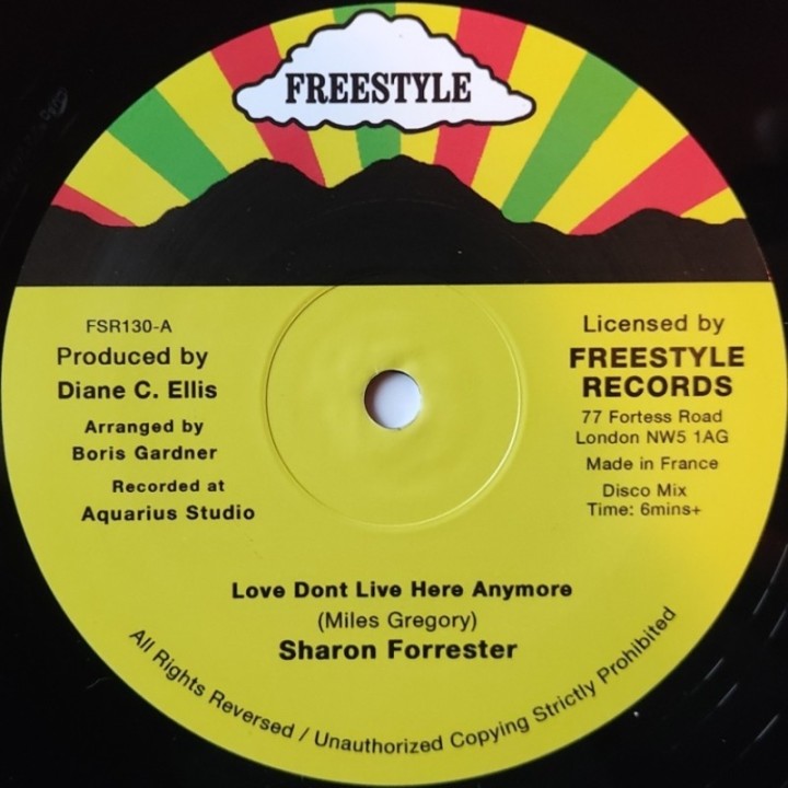 Sharon Forrester - Love Don't Live Here Anymore 12"