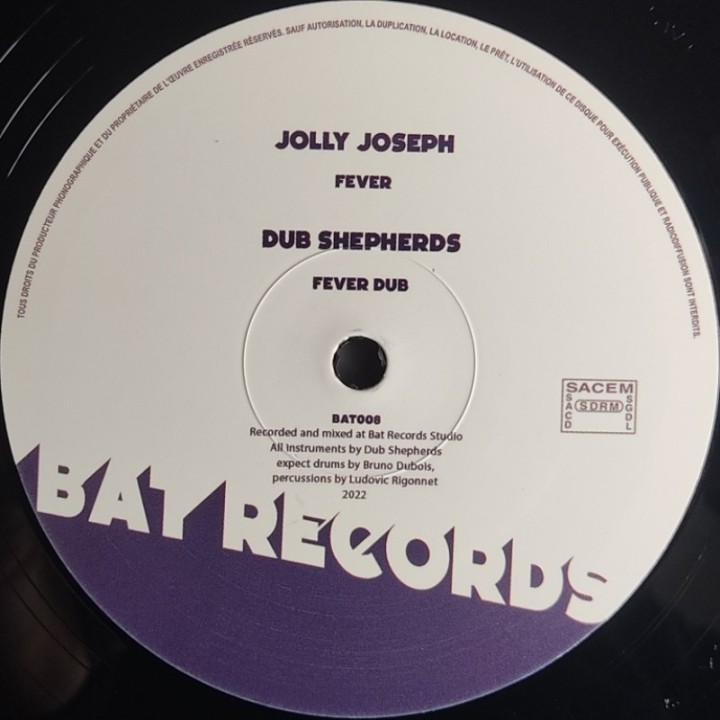 Jolly Joseph - Fever / Yehoud I - Give Up Badness 12"
