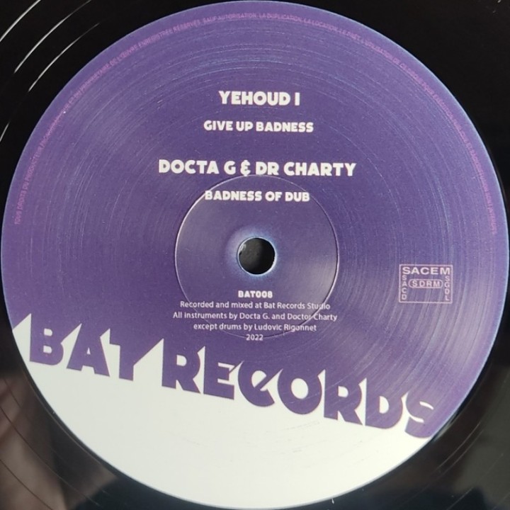 Jolly Joseph - Fever / Yehoud I - Give Up Badness 12"