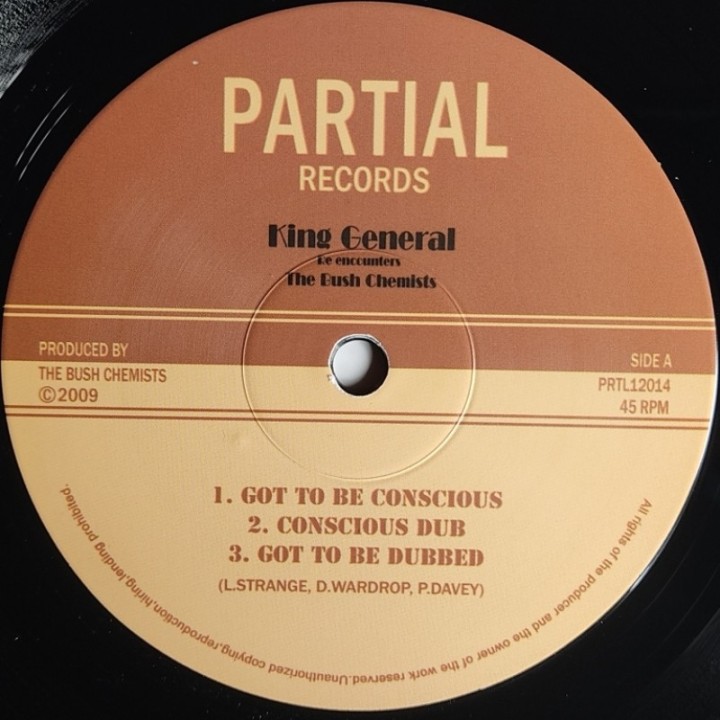 King General & The Bush Chemists – Got To Be Conscious 12"