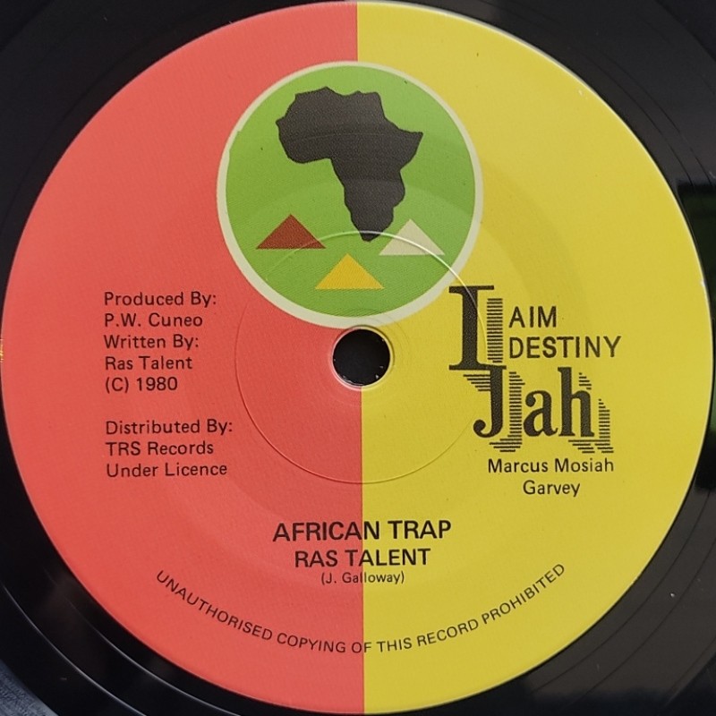 Ras Talent - African Trap 7"