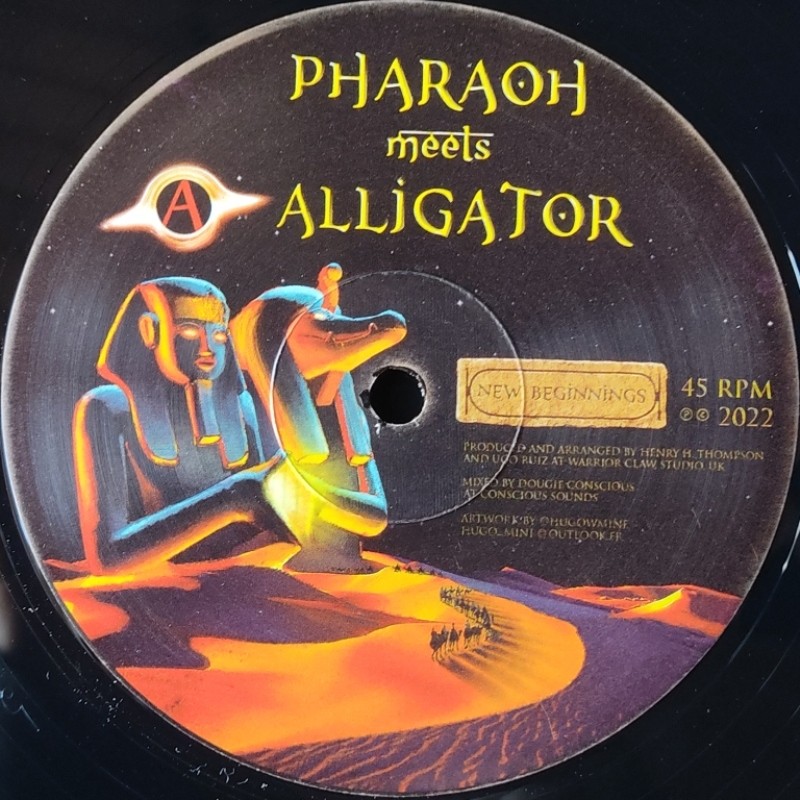 King Pharaoh & Alligator Dubs – New Beginnings / Zebulon 12"