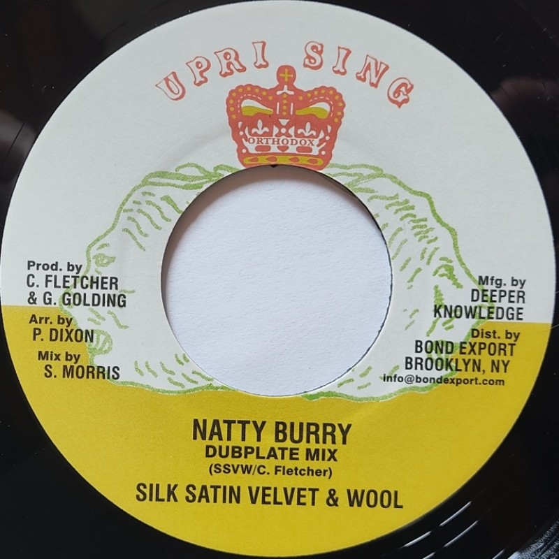 Silk Satin Velvet & Wool - Natty Burry 7''