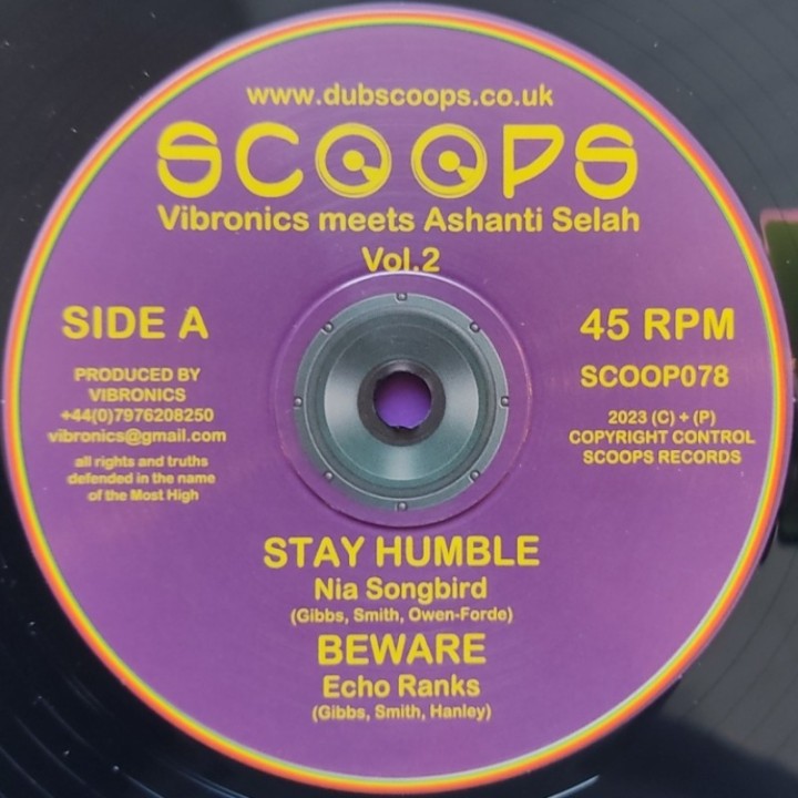 Nia Songbird, Echo Ranks, Ashanti Selah – Humble EP 10"