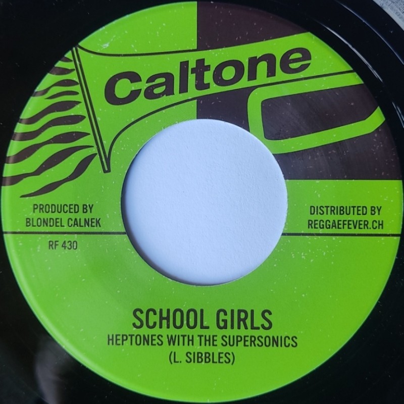 Heptones With The Supersonics - School Girl 7"