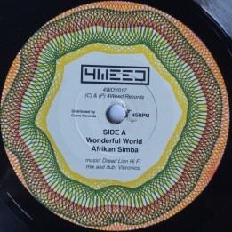 Afrikan Simba - Wonderful World 7"